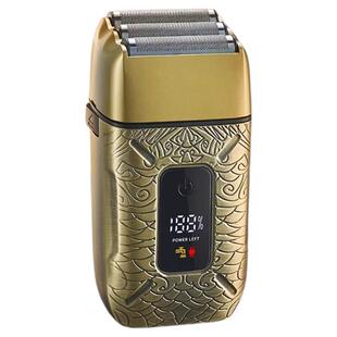 德国进口三刀头增白器理发店发廊专用油头刮胡剃须刀男士光头神器