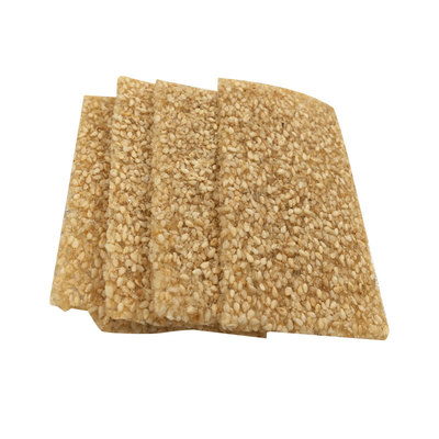 手工白芝麻片薄脆 徐州特产麻片八大样糕点点心芝麻糖片400克包邮