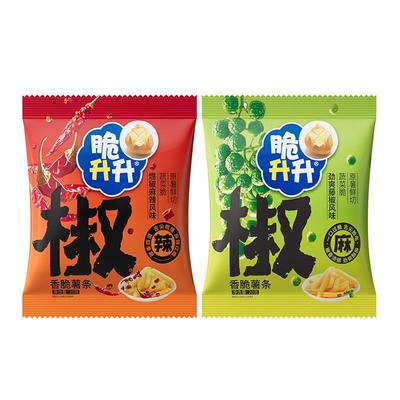 脆升升劲爽麻辣藤椒薯条20g/包