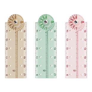 日本MIDORI 70周年限定多功能定规尺小学生折叠尺子文具学习办公绘图专用直尺高颜值创意量角器测量角度