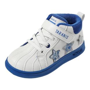 泰兰尼斯冬季新款童鞋加绒保暖板鞋男童运动鞋秋冬女童软底休闲鞋