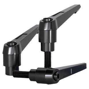 可调位紧定手柄螺丝7字型棘轮把手L型快速自锁紧扳手旋转手拧螺栓