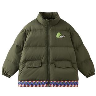 【无氟】MQD童装女童羽绒服2025冬季新款儿童三防假两件甜美外套