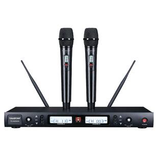 得胜TS-8807PP无线话筒工程一拖二领夹演出舞台腰夹头戴胸麦克风