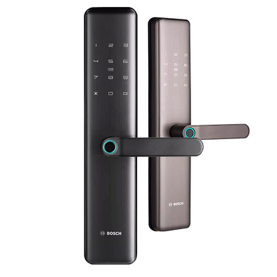 BOSCH/博世智能锁ID40一握开木门电子锁防盗门锁半自动密码指纹锁