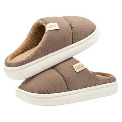 防水棉拖鞋男款家居秋冬2025新款