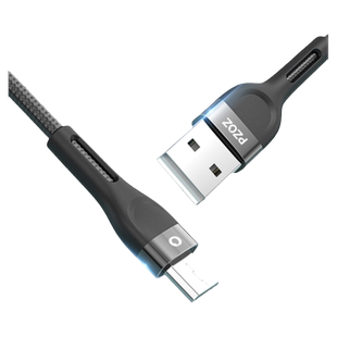PZOZ适用安卓手机数据线充电器快充microusb充电宝移动电源加长通用老式