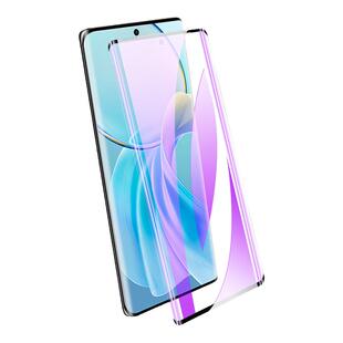 适用vivoy100钢化膜抗蓝光曲面防指纹高清玻璃屏保VIVOy100手机膜全屏覆盖防爆无白边新款Y100水凝膜护眼抗摔