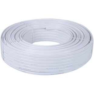 国标铝线电缆线2.5 4 6平方护套线2芯家用铝芯白色室内户外电线