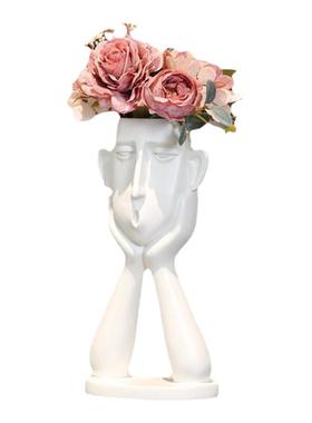 创意客厅艺术花瓶摆件北欧ins风