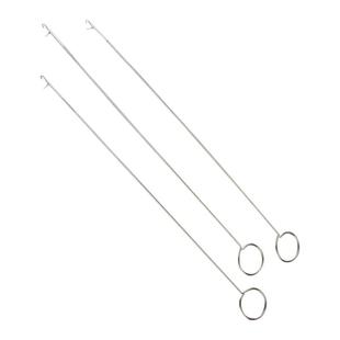 加长版翻里器翻带工具超长长带钩不锈钢串佛珠勾针钢丝手工细钩针