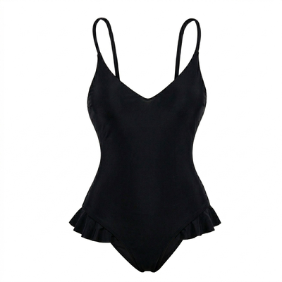 露背女连体显瘦泳衣女