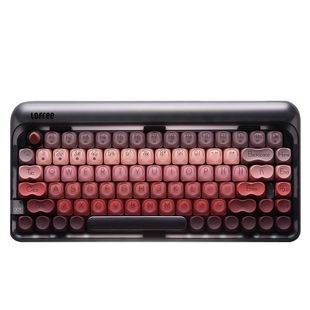 【沈梦辰同款】Lofree洛斐口红黑管无线三模机械键盘蓝牙女生办公