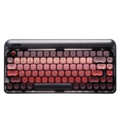 Lofree洛斐口红三模无线机械键盘