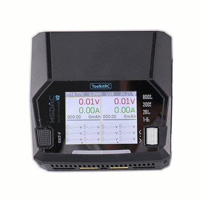 ToolkitRC M6DAC PRO &V2 AC200-300W DC 800W 锂电池平衡充电器