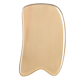 牛角刮痧板正品全身通用面部脸部肩颈背部专用神器身体拨筋棒薄款