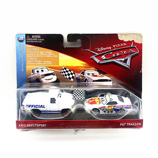 汽车总动员CARS赛车玩具合金车模赛场车场皮卡蓝色皮卡运输车系列