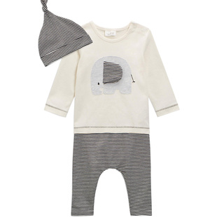 断码清仓英国NEXT宝宝纯棉周岁套装春秋送礼多件套可爱时尚连体衣