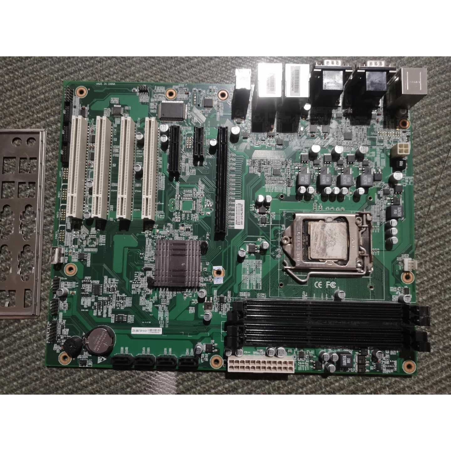 议价-B75双网卡工业设备主板ZB-00B75A 工控机主板