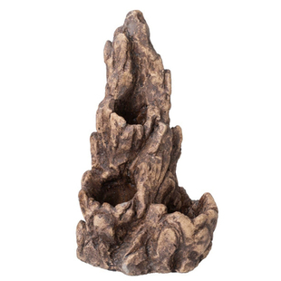 爬宠造景假山攀爬木鬃狮蜥捷角守宫蛇异宠饲养箱造景布景仿石躲避