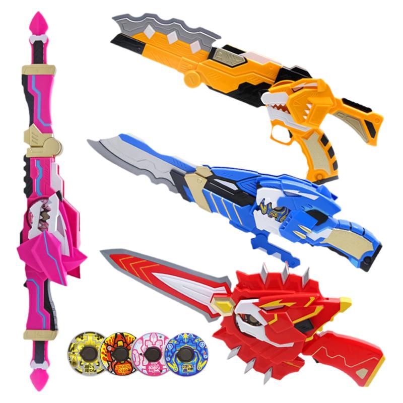 迷你特工队玩具武器儿童男孩变形