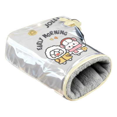 电动摩托车手把套冬季保暖电瓶车手套防水挡风手套加绒加厚棉护手