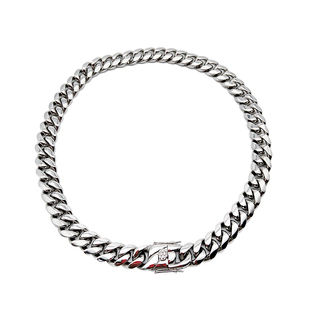 xxxtentacion古巴项链男不掉色嘻哈颈链锁骨链高级感百搭质潮钛钢