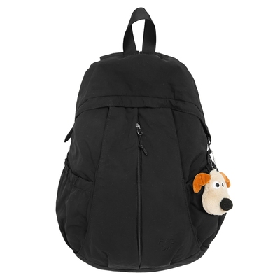 日系ins风小众设计感书包女 初中生大学生双肩包简约百搭通勤背包