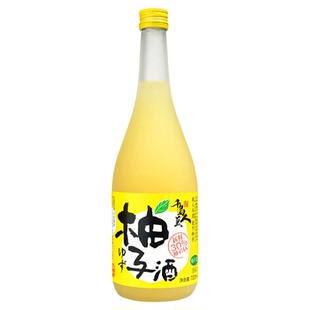 千岛美人柚子酒浓厚型720ml 日式利口酒女士低度微醺果汁果酒商用
