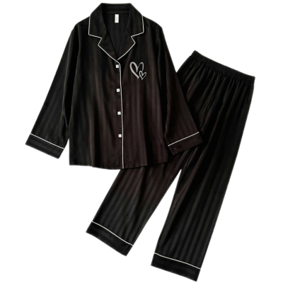 送礼物情侣冰丝睡衣家居服两件套