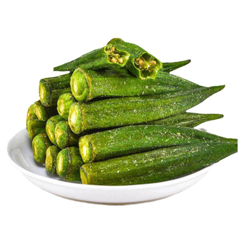 即食果蔬脆秋葵干零食蔬菜脆