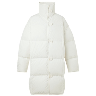 IIIVIVINIKO冬季新款保暖宽松新中式中长款设计感羽绒服女