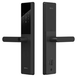 公牛家用防盗门锁指纹锁半自动入户门智能门锁密码锁电子门锁Z07