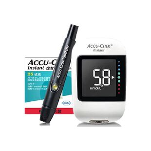 罗氏逸智蓝牙款血糖仪家用全自动低痛高精准测血糖仪器含试纸