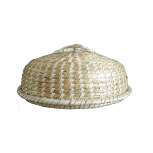 麦杆手工草编蒸锅蒸笼盖炒锅铁铝锅电饭锅苏泊尔多星通用高拱锅盖