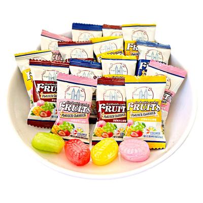 马来西亚水果软糖夹心硬糖