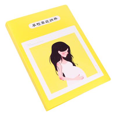 孕妈妈孕期检查单收纳册