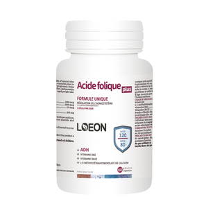 LOEON叶酸片维生素b6白发黑发b7生物素b12防脱掉头发严重吃什么