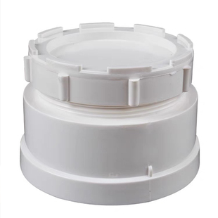 PVC清扫口排水管配件50 75 110 160堵头下水管帽国标加厚内外堵头