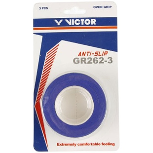 威克多VICTOR胜利羽毛球拍手胶耐用粘性防滑握把胶GR233/262/234