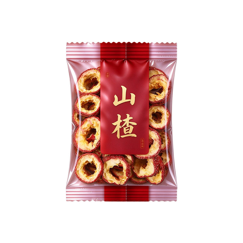 正宗山楂干片泡水喝的无核山楂圈