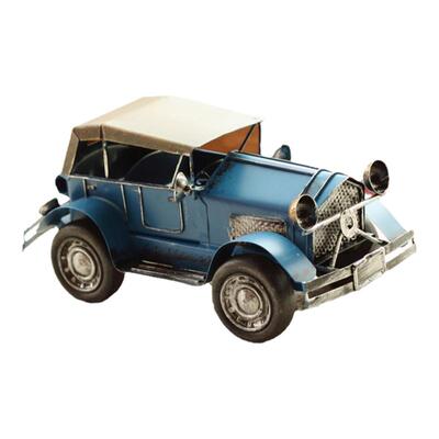 老爷车复古做旧风铁皮家居装饰