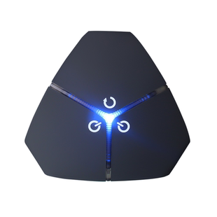 台式机开机键网吧电脑机箱外置启动按钮桌面外接开关家用带音频