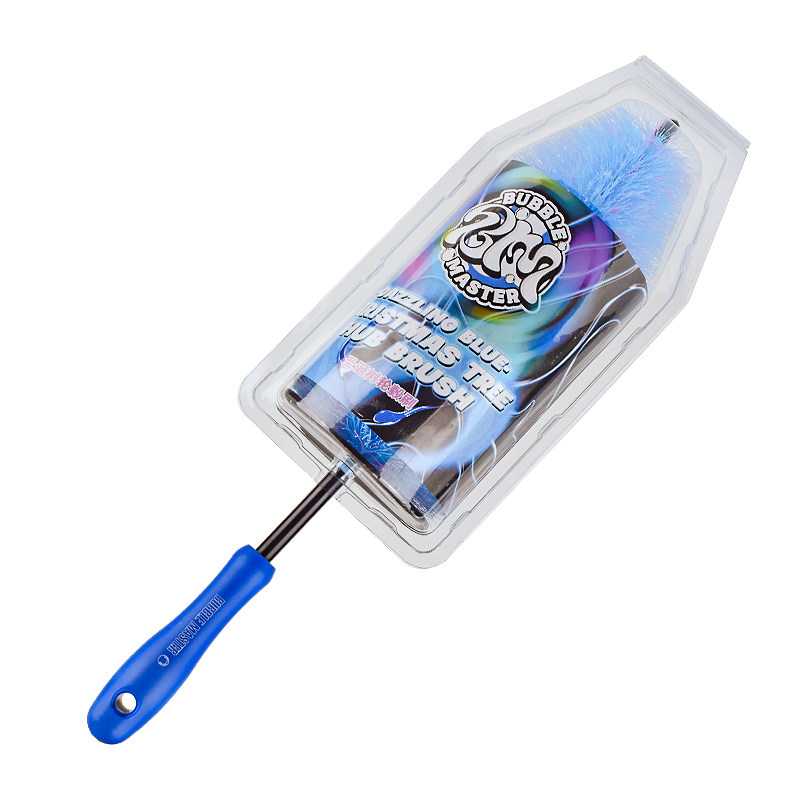 Bubble Master洗车圣诞树轮毂刷钢圈清洁软毛刷汽车专用清洗工具