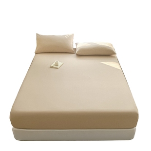 全棉床笠单件100纯棉床罩三件套2025新款四季通用床单保护床垫罩