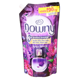 进口越南当妮柔顺剂Downy多丽衣物护理剂1.45L*9袋1箱家庭装袋装