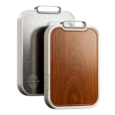 100%纯钛+整木乌檀木，双重抗菌