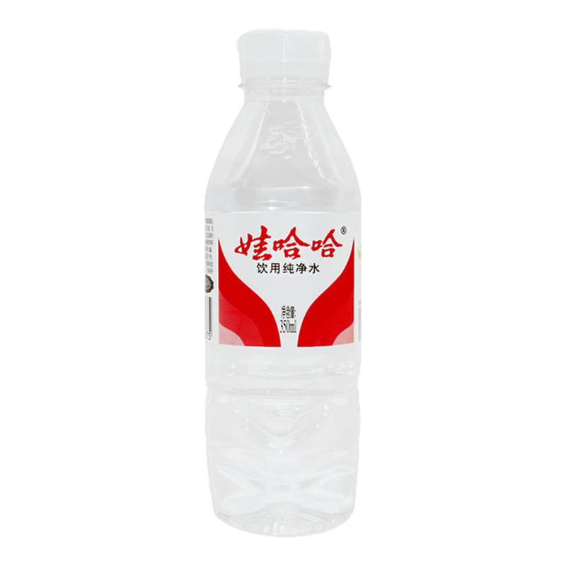 娃哈哈饮用纯净水350ml*24瓶整箱