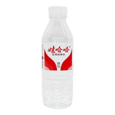 娃哈哈饮用纯净水350ml*24瓶整箱