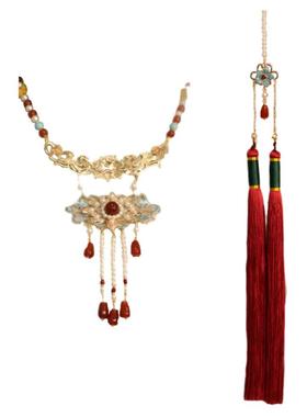 璎珞加长背云合成珠串珠女